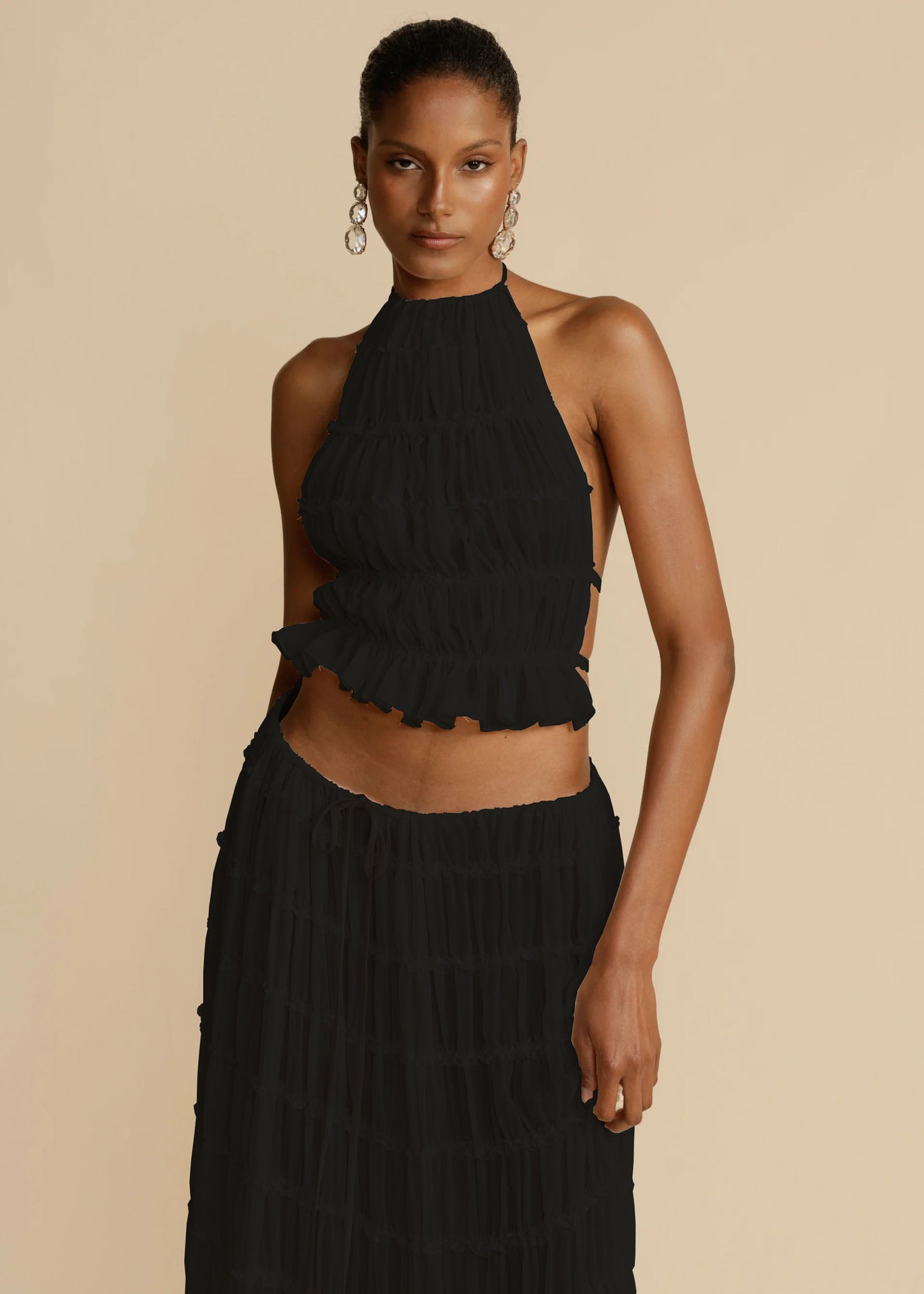 Sexy Croppedtop Skirt