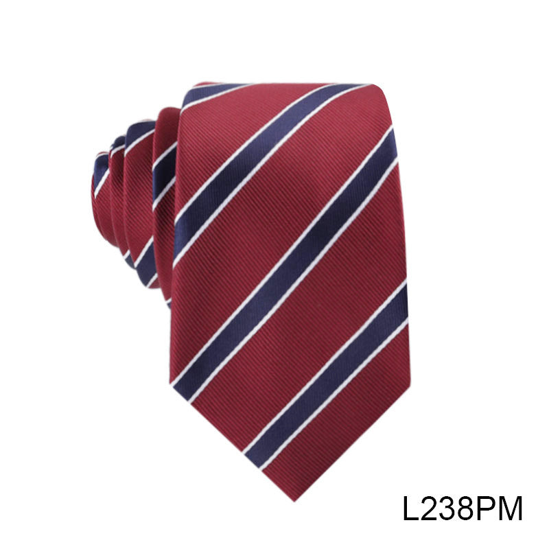 Men’s Vintage Striped Hand-Tied Tie