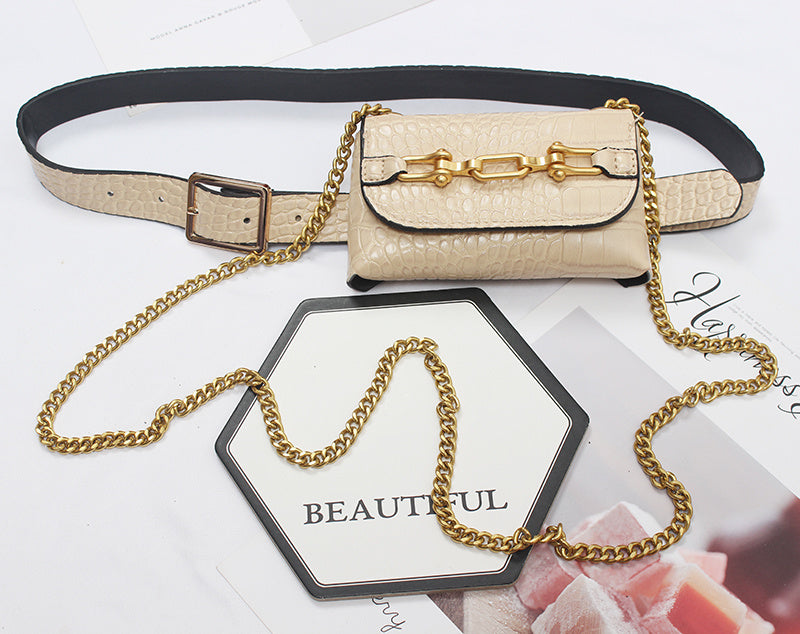 Women’s PU Leather Chain Bag