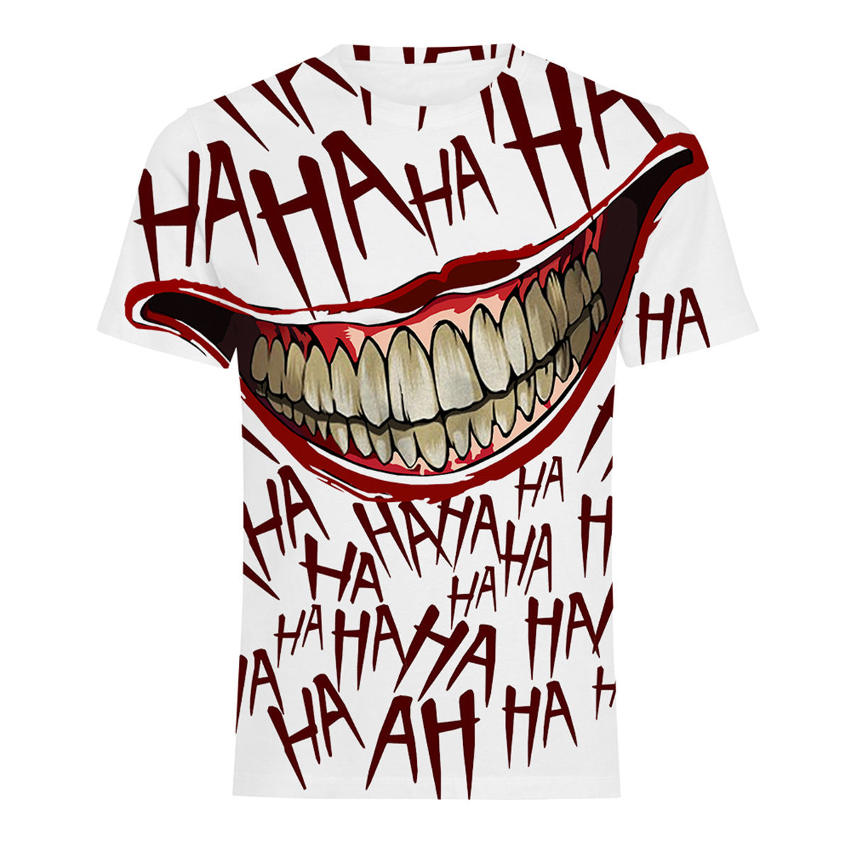 Men’s Casual Digital Print T-Shirt