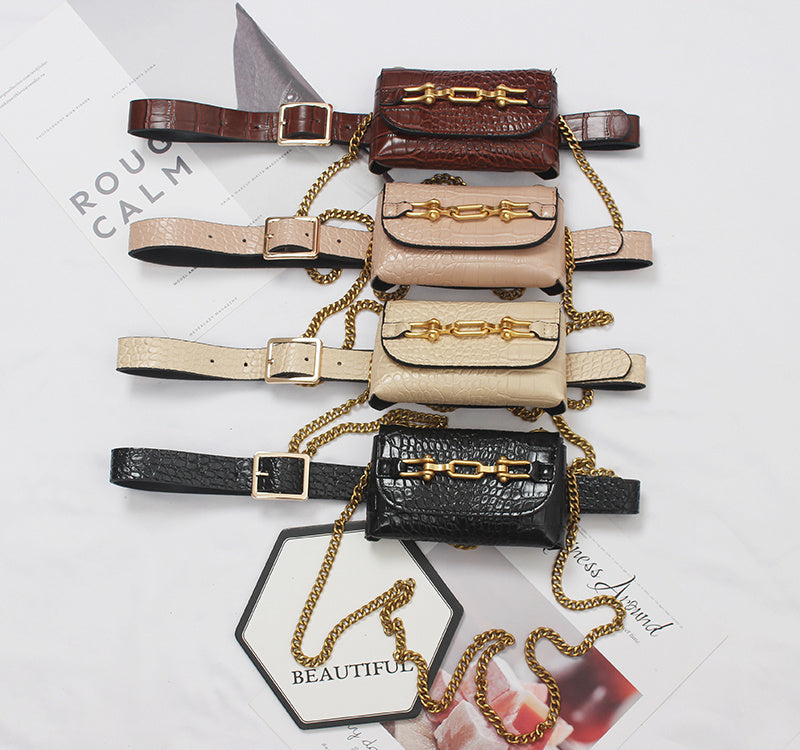 Women’s PU Leather Chain Bag