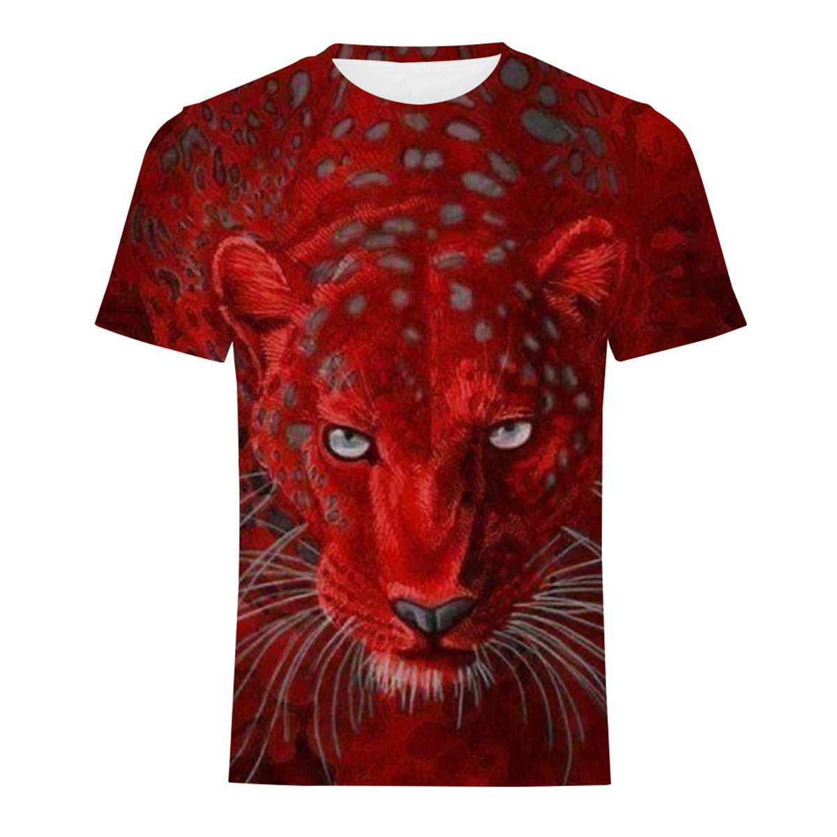 Men’s Casual Digital Print T-Shirt