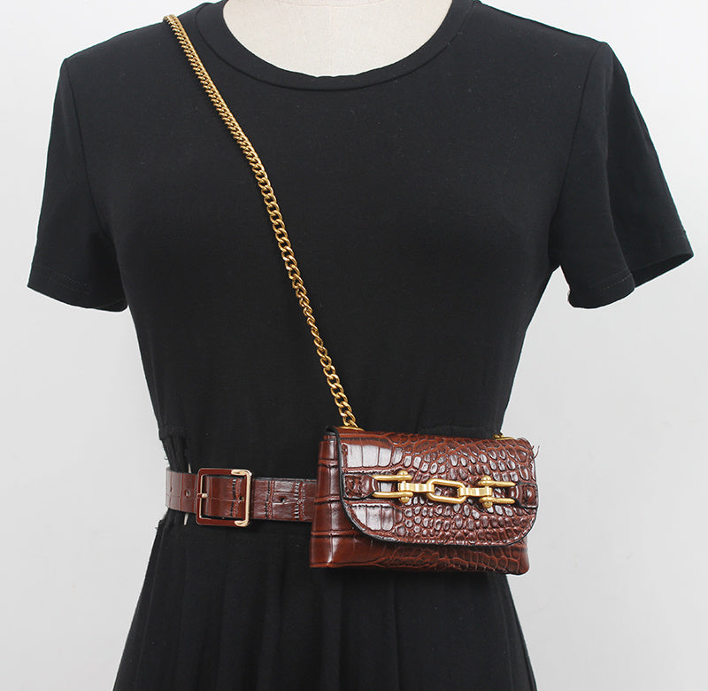 Women’s PU Leather Chain Bag