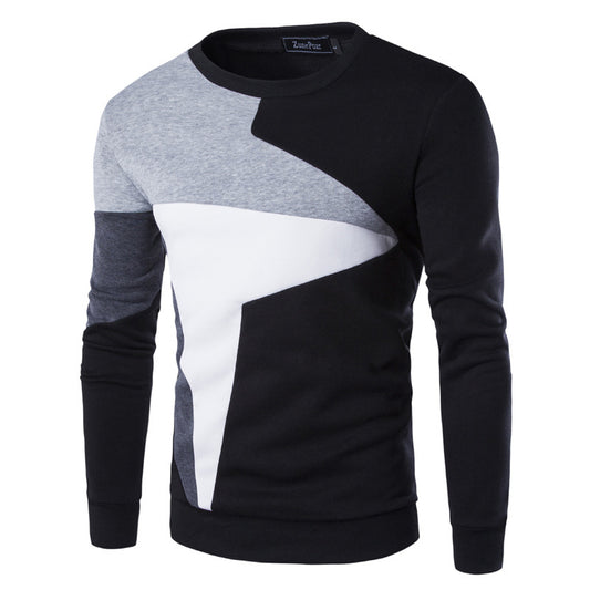 Men’s Printed Slim Fit Cotton Sweater
