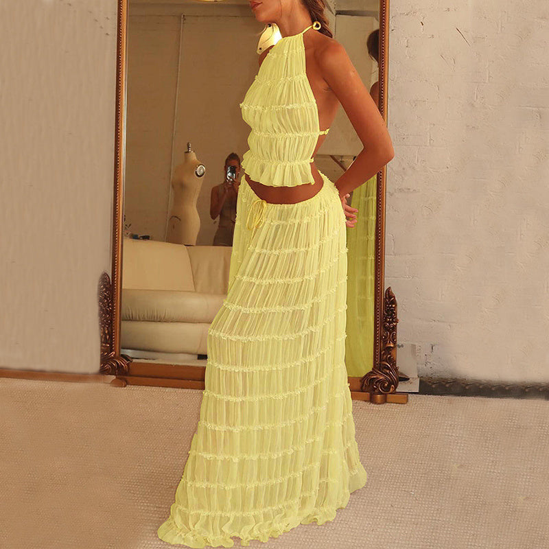 Sexy Croppedtop Skirt
