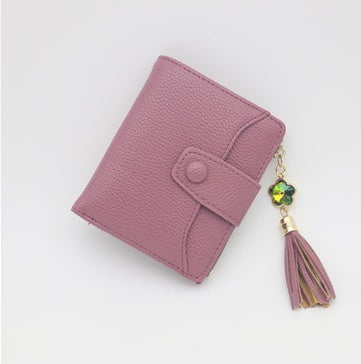 Violet Vegan Women’s Faux Leather Wallet