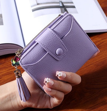 Violet Vegan Women’s Faux Leather Wallet