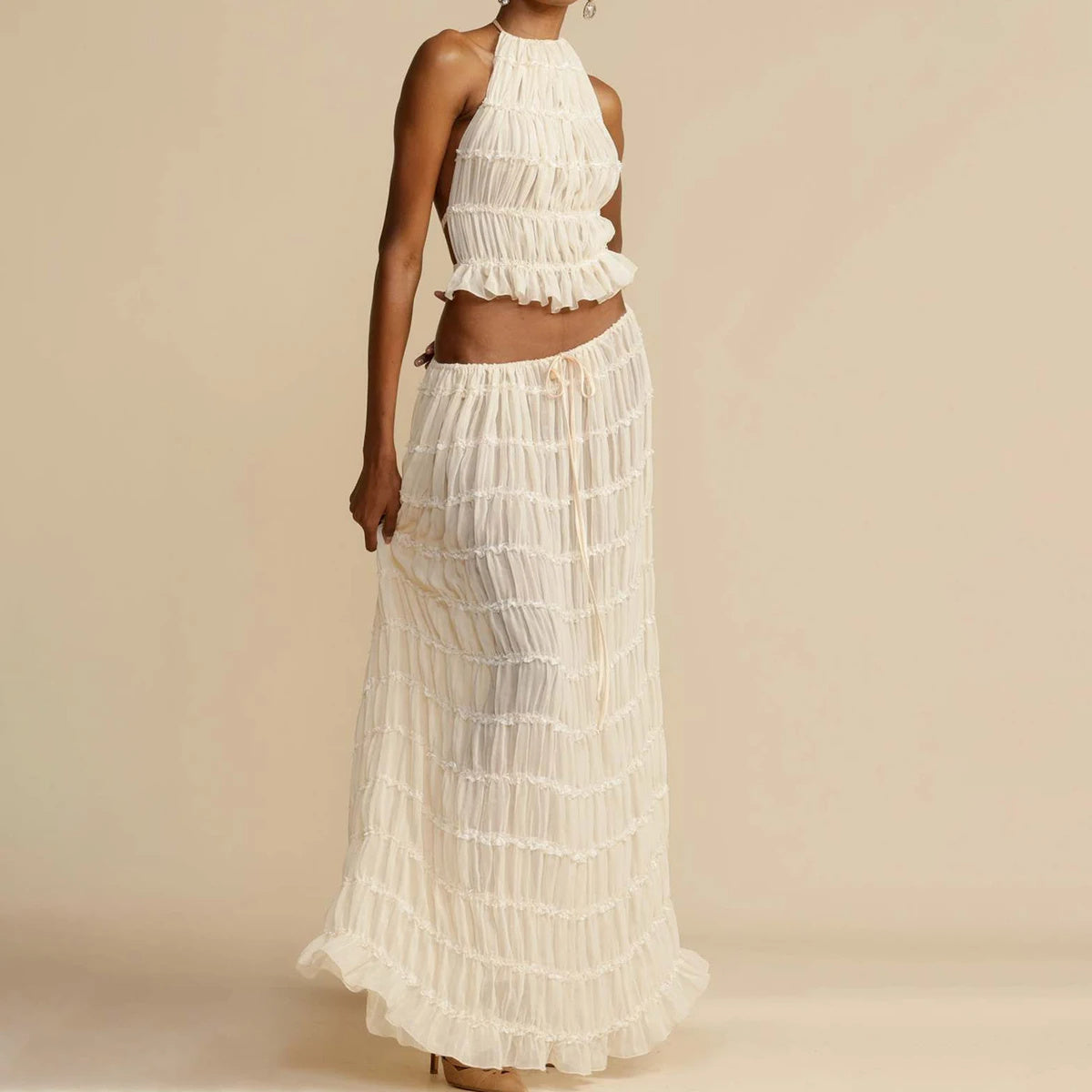 Sexy Croppedtop Skirt