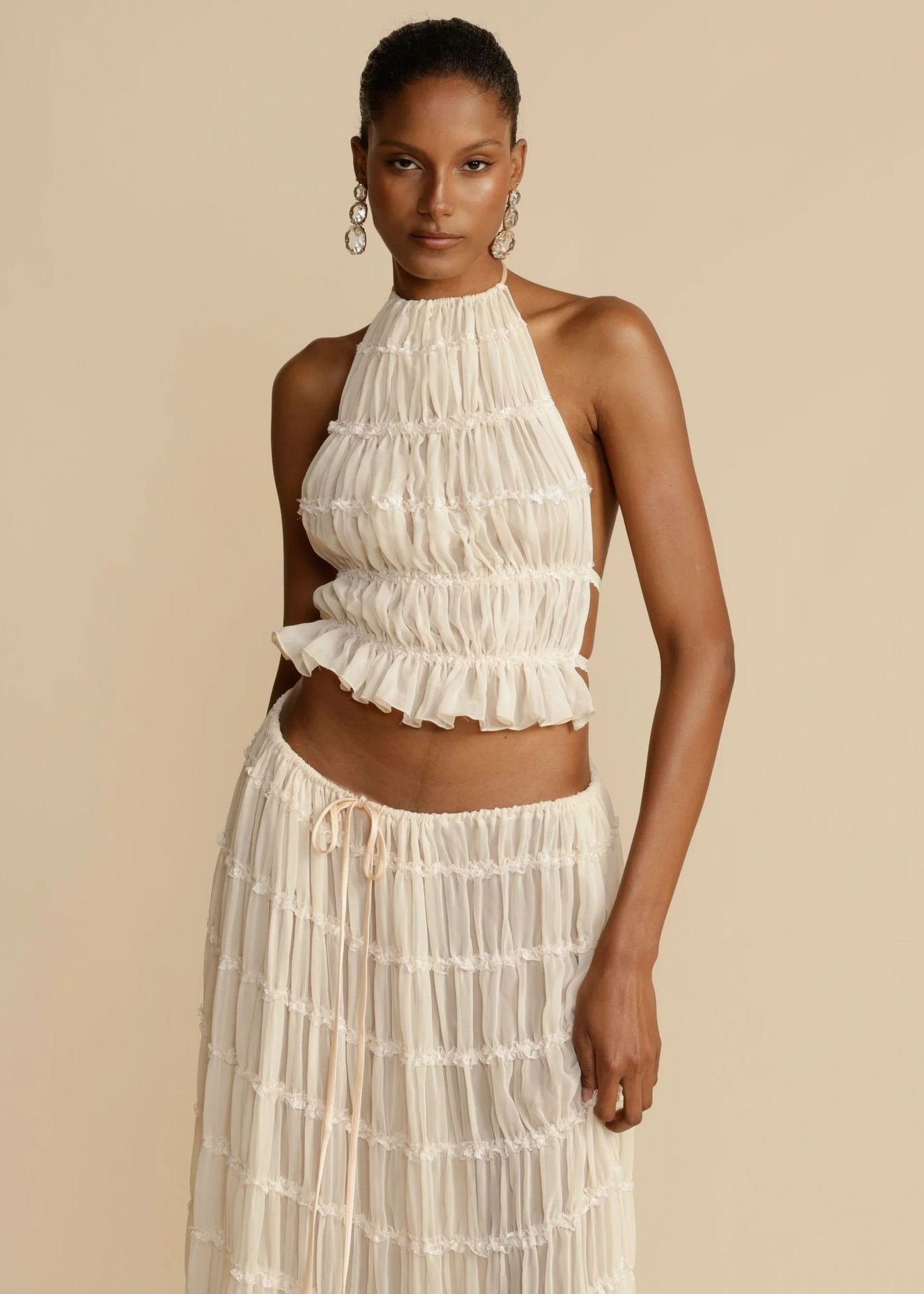 Sexy Croppedtop Skirt